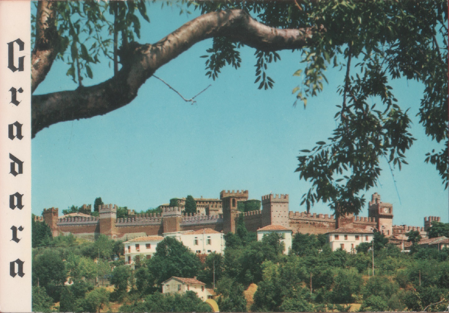 Gradara (PU). Il Castello Malatestiano. Non viaggiata
