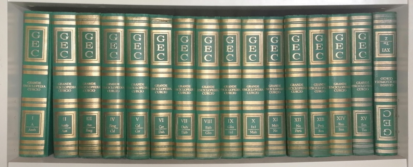 Grande Enciclopedia Curcio 16 Volumi GEC Cultura Universale 170000 Voci …