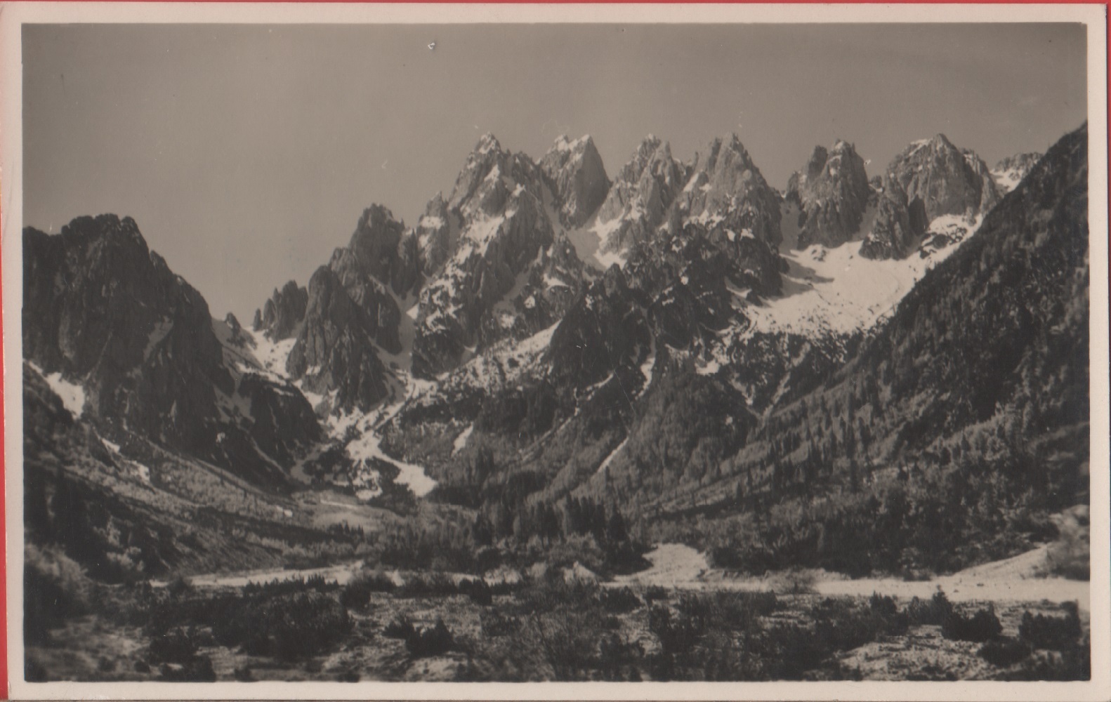 Gruppo del Gleris da Aupa. Non viaggiata