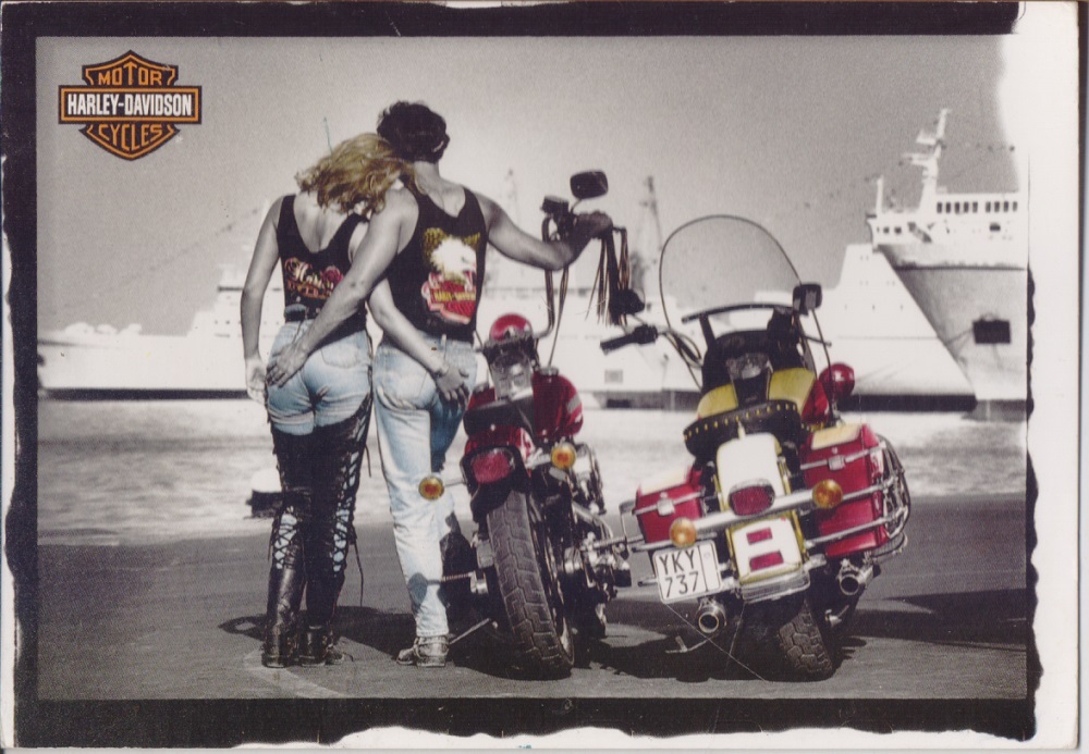Harley Davidson. Fhoto B. Bahner. Non viaggiata