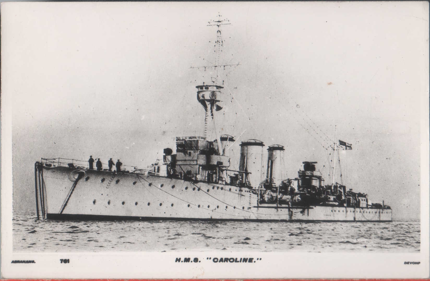HMS Caroline (1914). Photo
