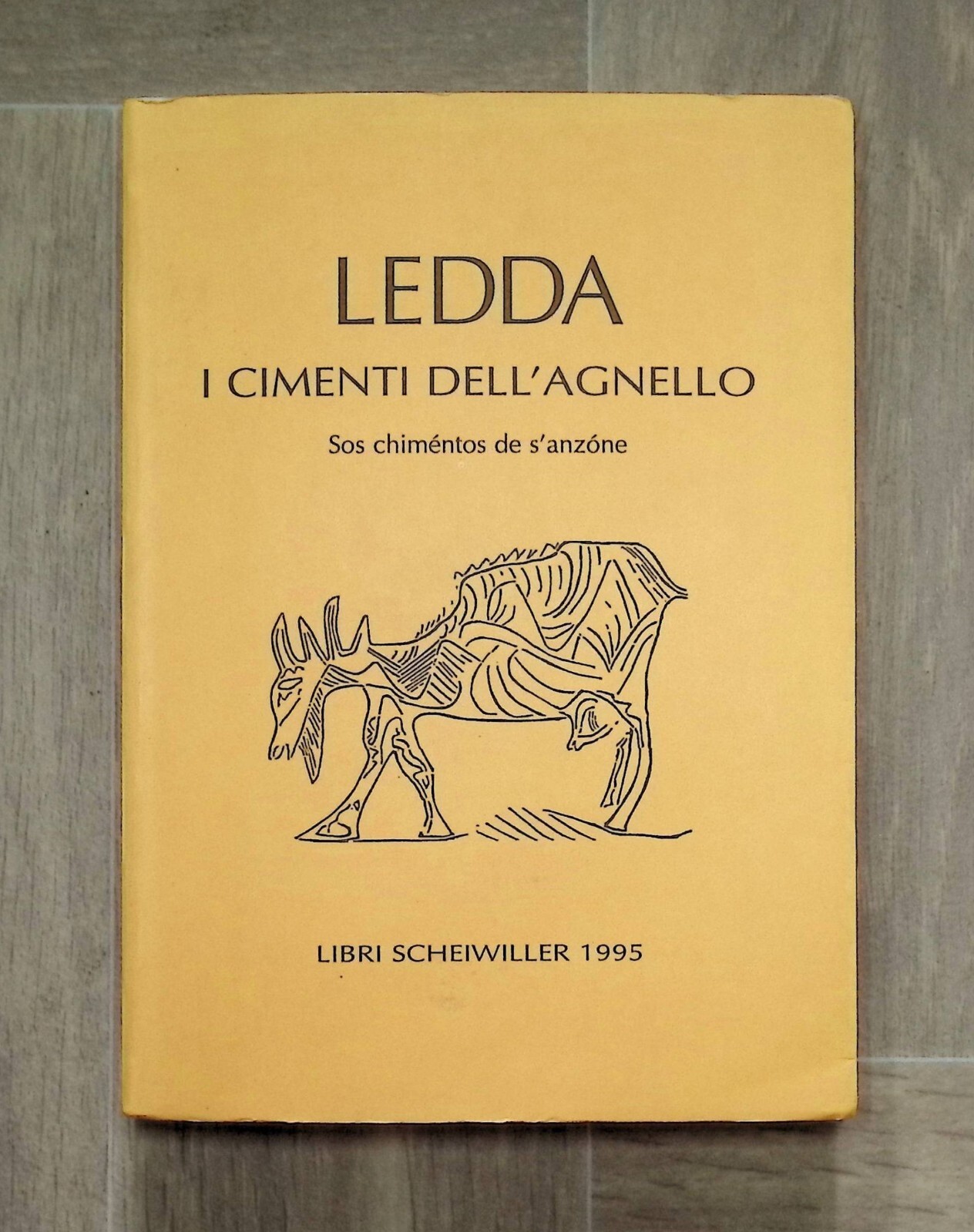 I Cimenti Dell'Agnello Libro Gavino Ledda Sos Chimentos de s'anzone …