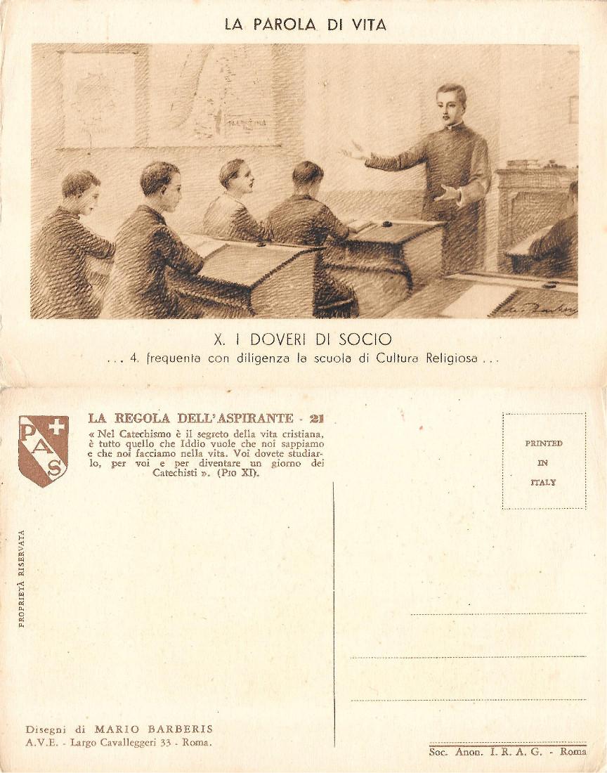 I doveri del socio. 4. Frequenta con diligenza la scuola …