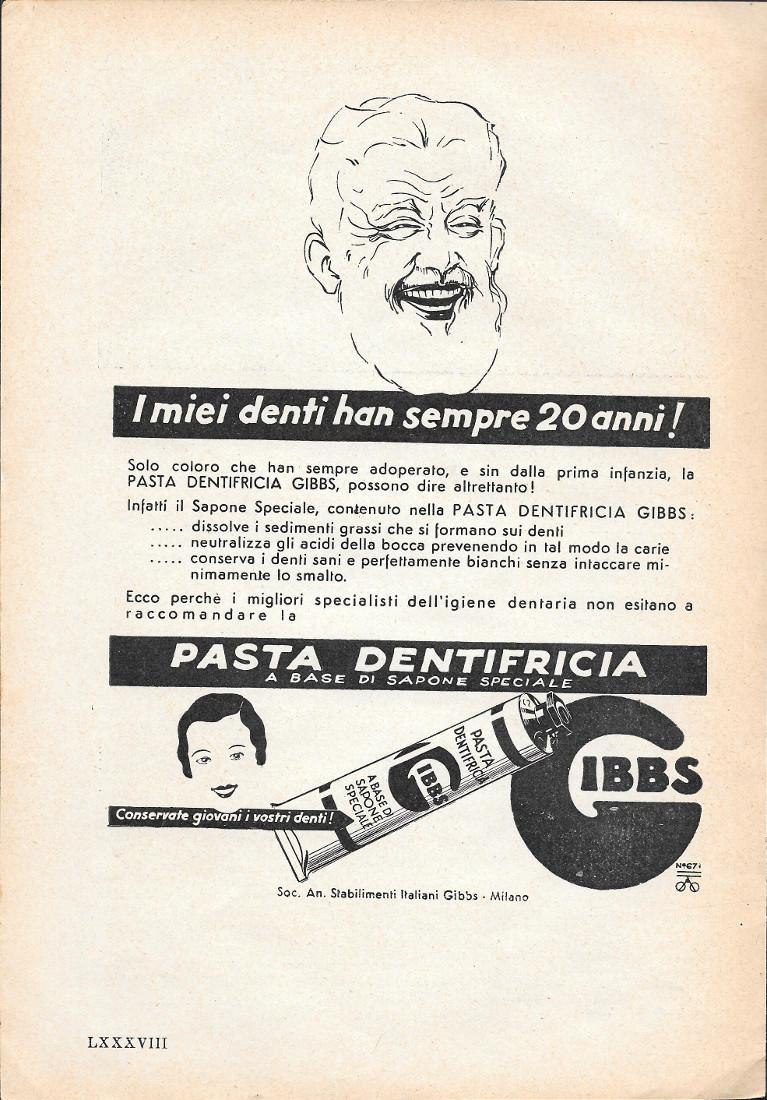 I miei denti han sempre 20 anni! Pasta dentifricia Gibbs. …