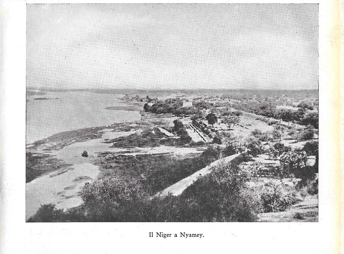Il Niger a Nyamey. Stampa 1934