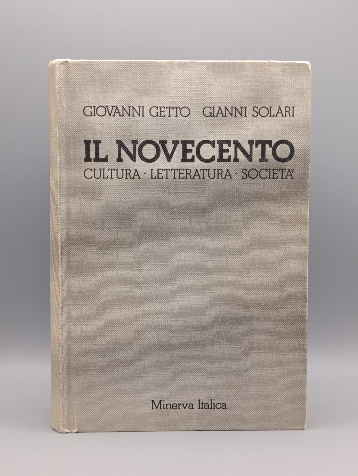 Il Novecento. Cultura, letteratura, società