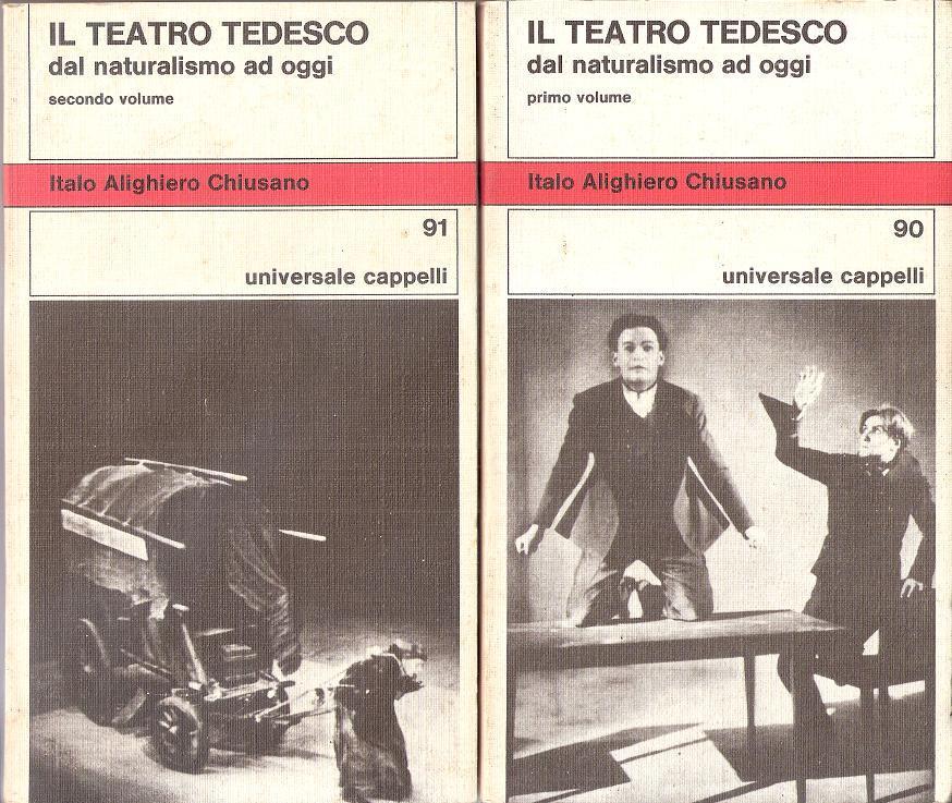 Il teatro tedesco dal naturalismo ad oggi (2 voll.) - …