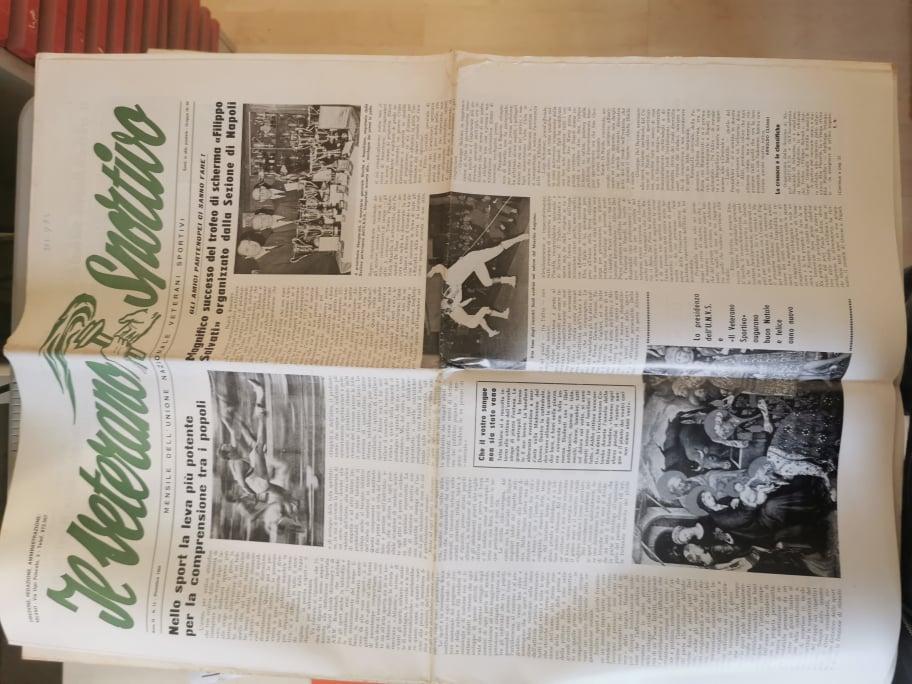 Il veterano sportivo. n. 12 dicembre 1969