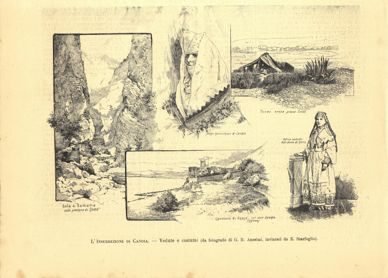 Insurrezione di Candia. Vedute e costumi. Immagine 1889