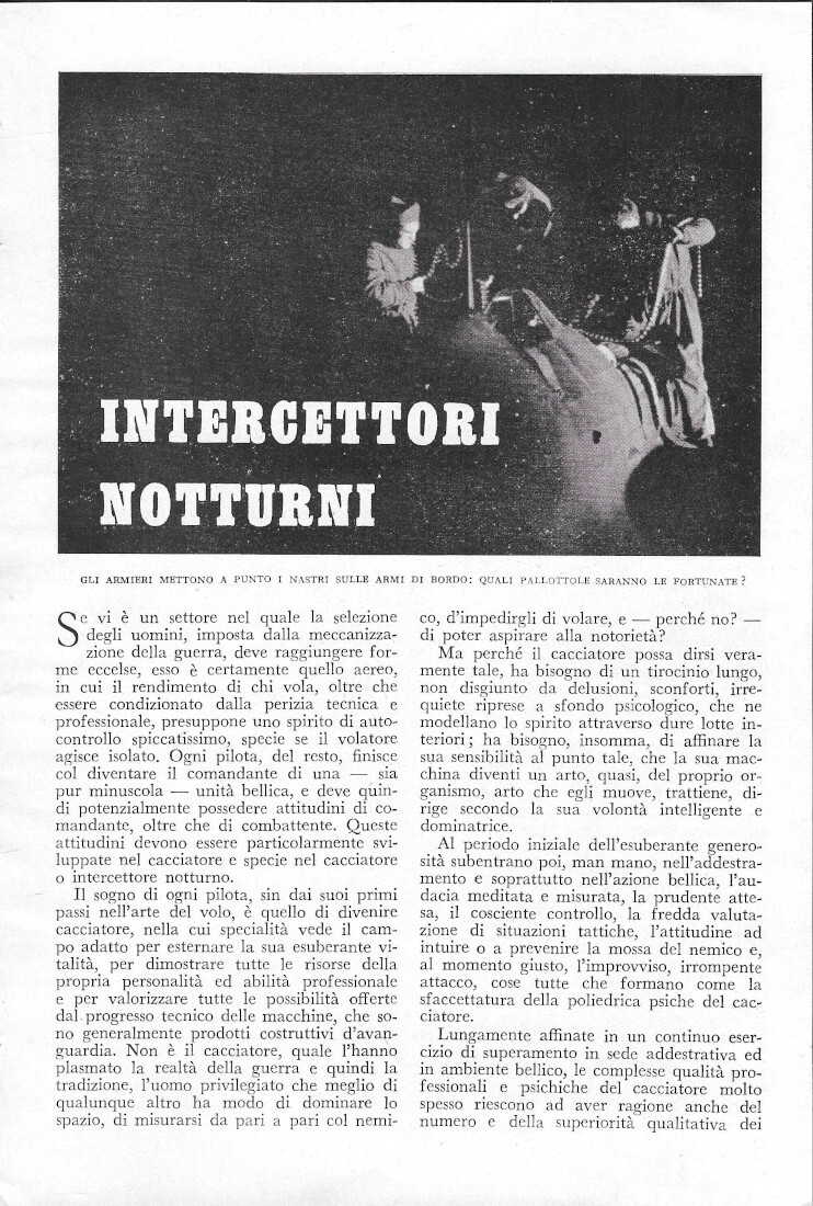 Intercettori notturni - Estratto 1943