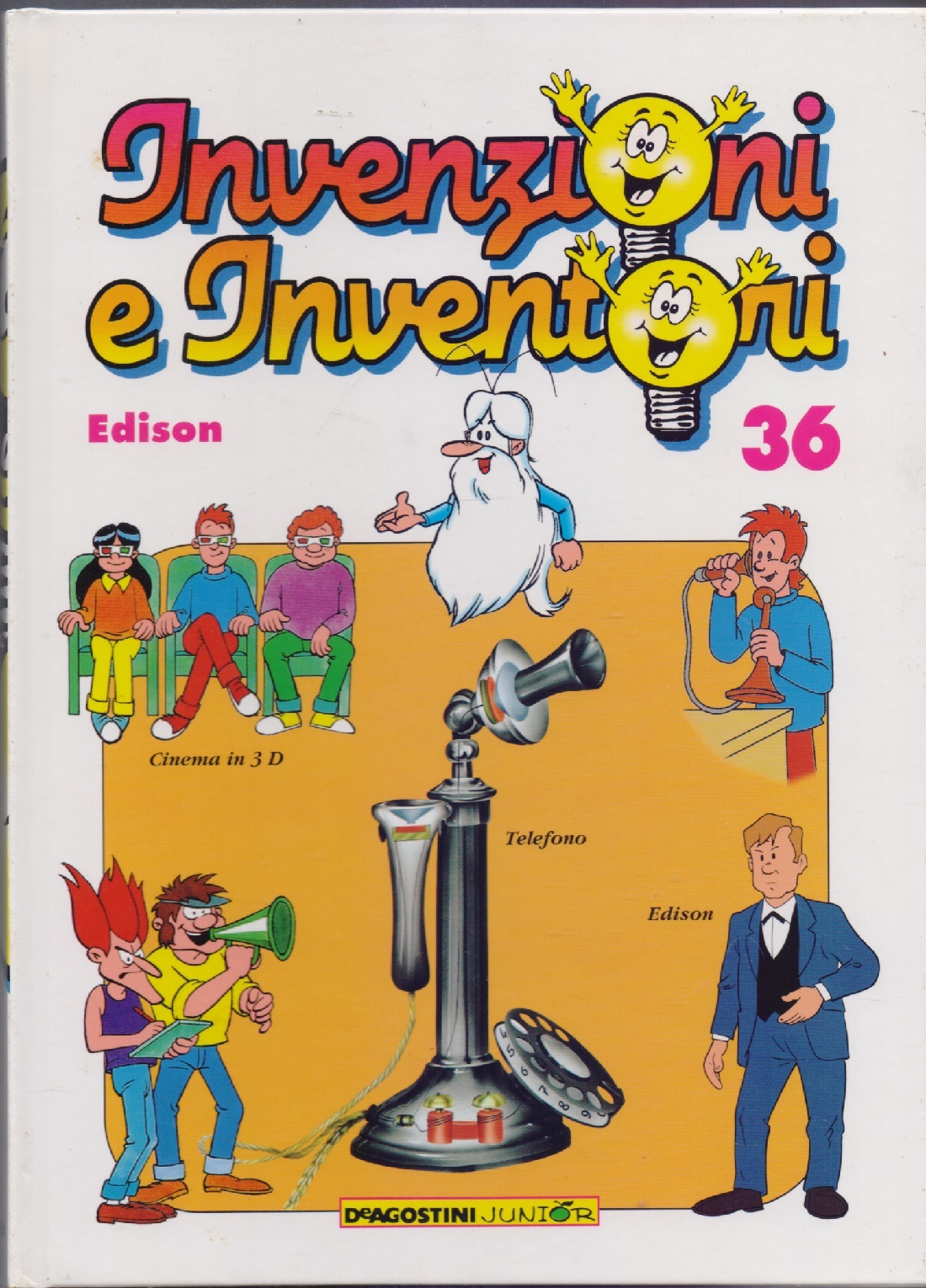 Invenzioni e inventori Vol. 36 Edison