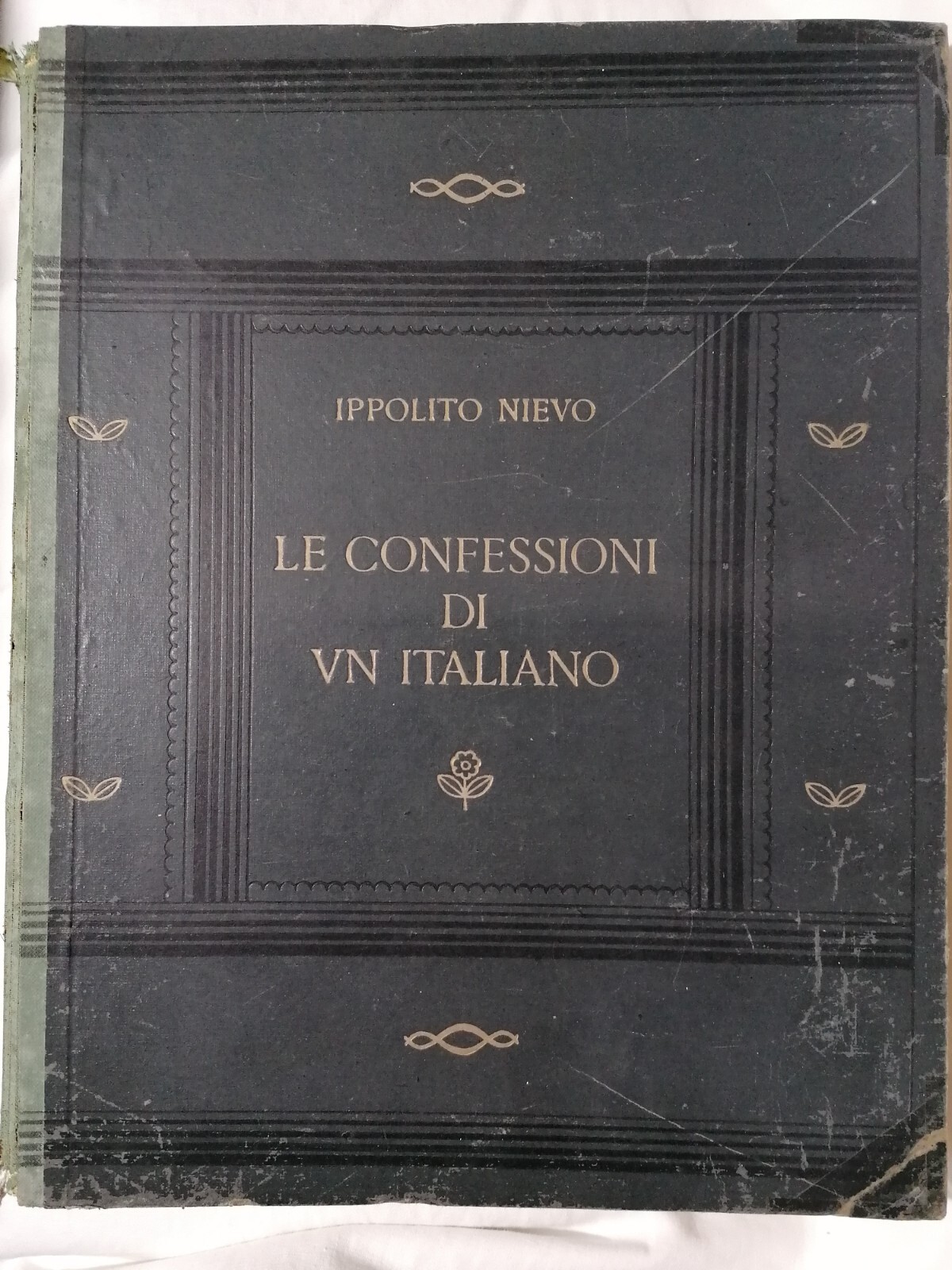 Ippolito Nievo Confessioni Di Un Italiano Libro Treves Treccani Gustavino …