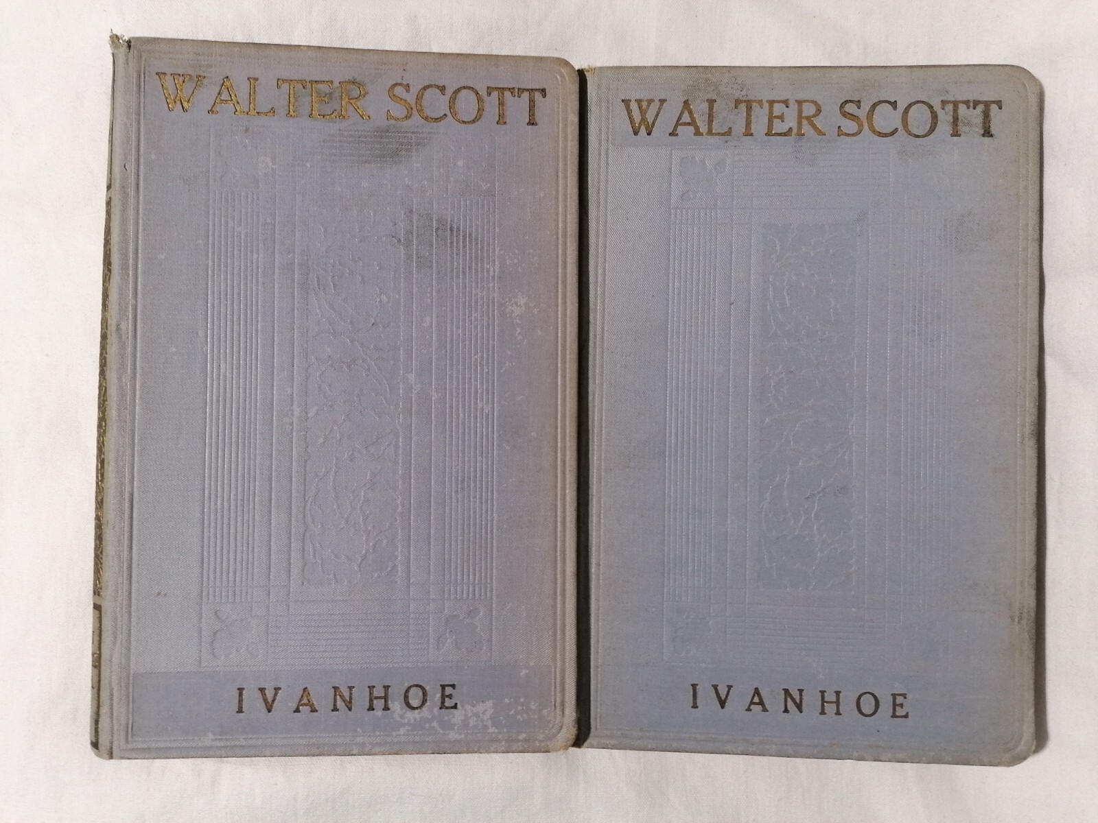 Ivanhoe Libro Walter Scott Istituto Editoriale Italiano 2 volumi anni …