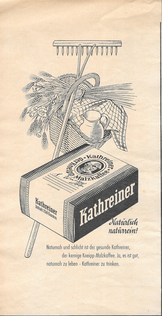 Kathreiner Maltzkafee - Advertising 1958