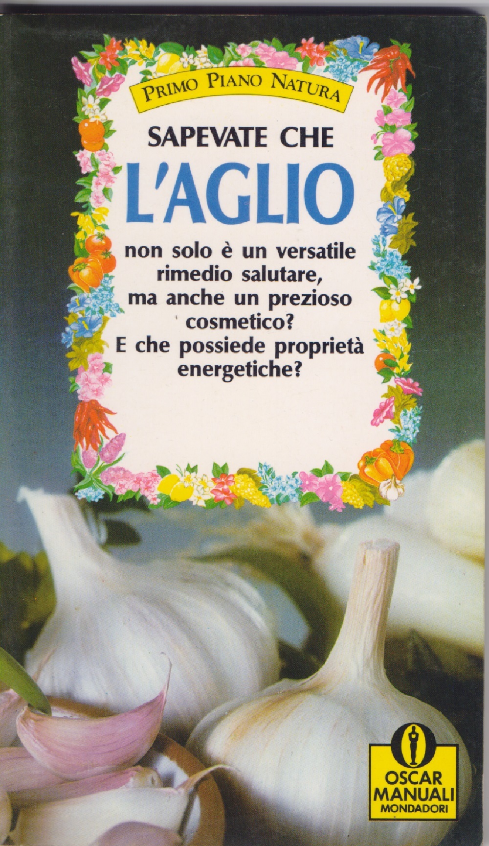 L'aglio. Primo Piano Natura