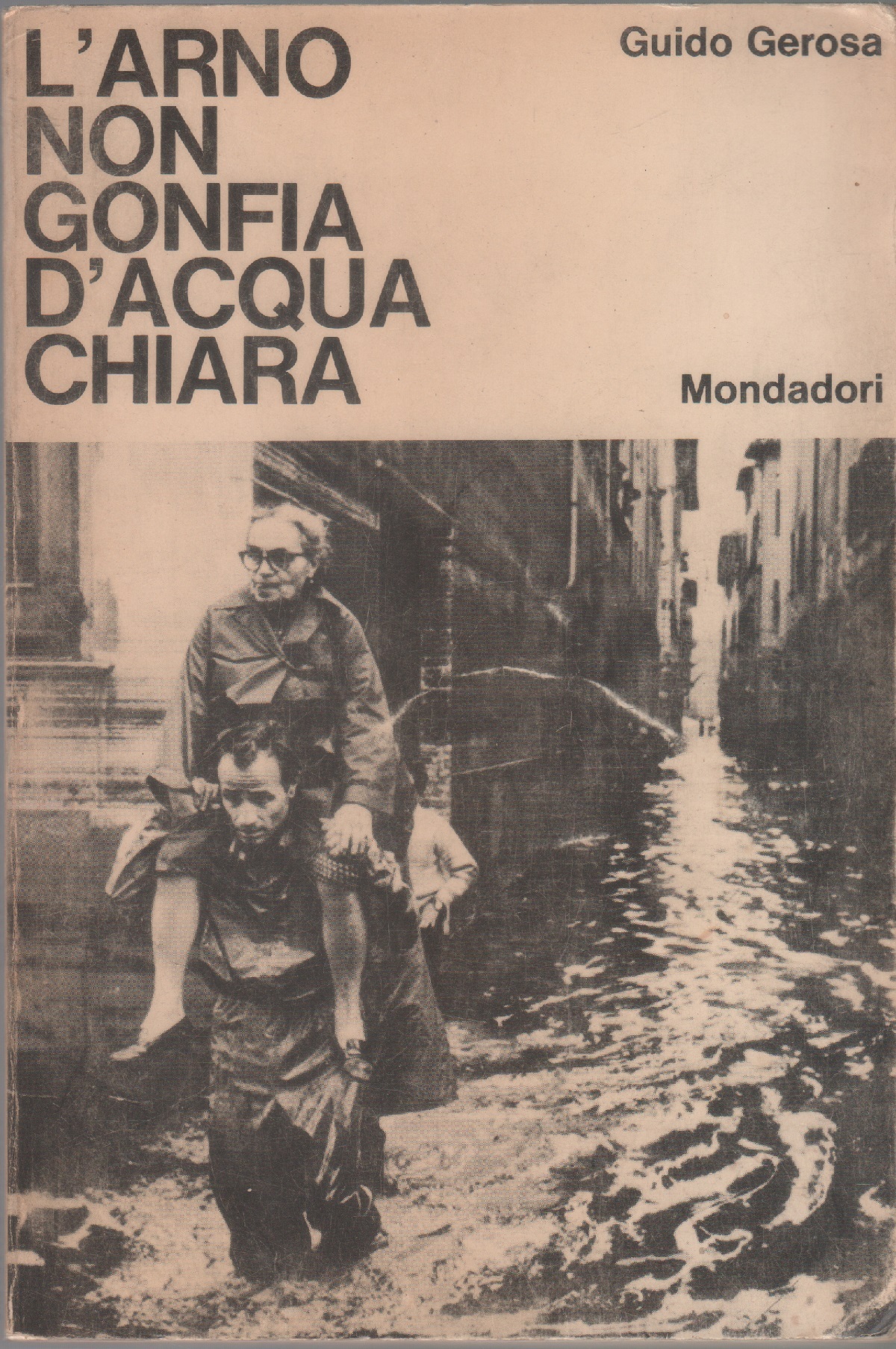 L'Arno non gonfia d'acqua chiara. Cronaca dell'inondazione di Firenze