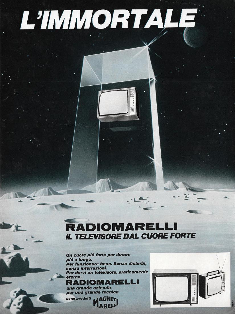 L'immortale Radiomarelli. Advertising 1970