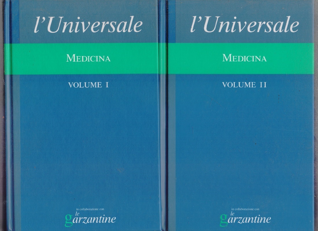 L'universale Medicina Vol. 1 e 2 Garzantine