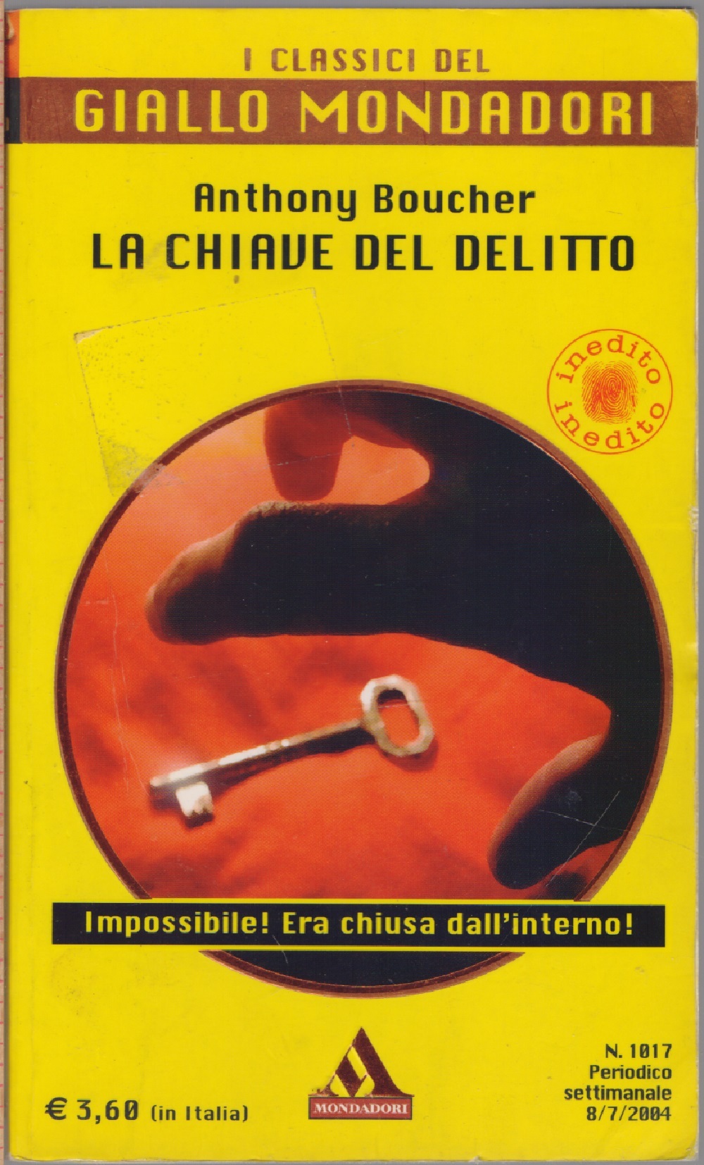 La chiave del delitto - Anthony Boucher