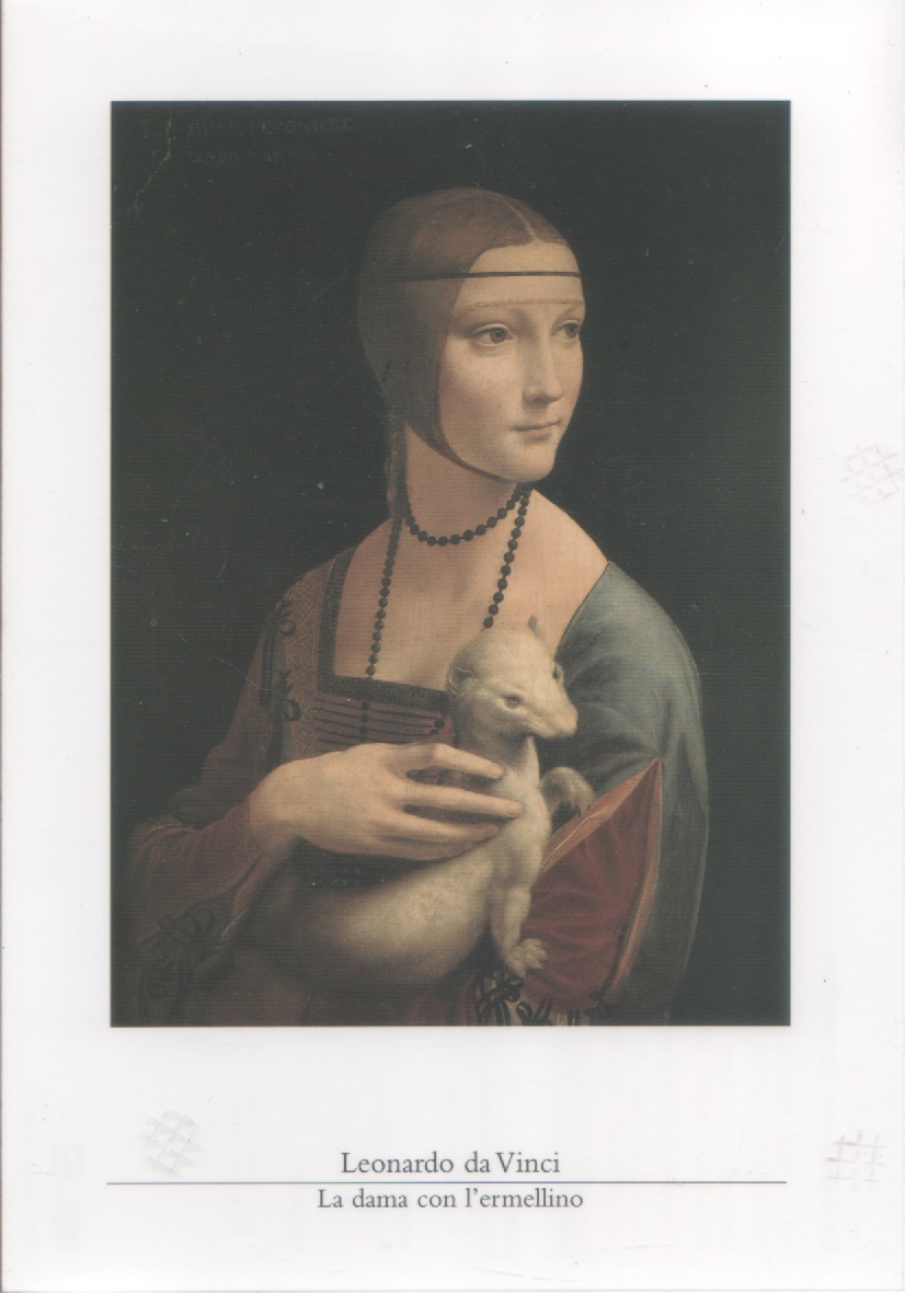 La dama con l'ermellino. Leonardo da Vinci. Esposizione 1998 . …