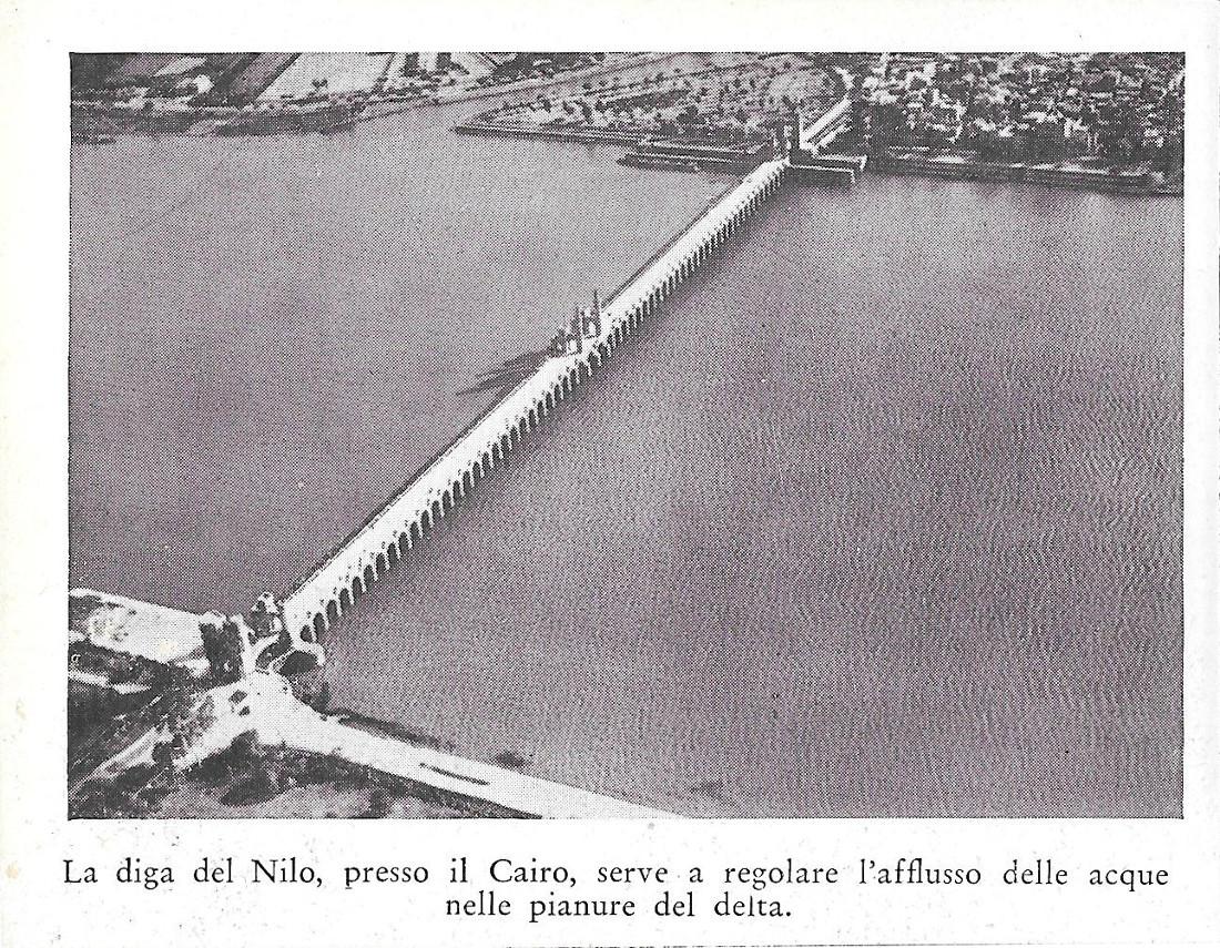 La diga del Nilo presso Il Cairo/ Tanta, uno dei …