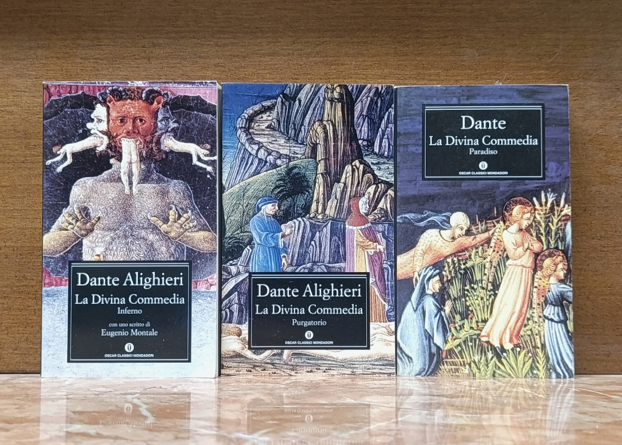 La Divina Commedia: Inferno, Purgatorio, Paradiso. 3 Volumi Oscar Classici …