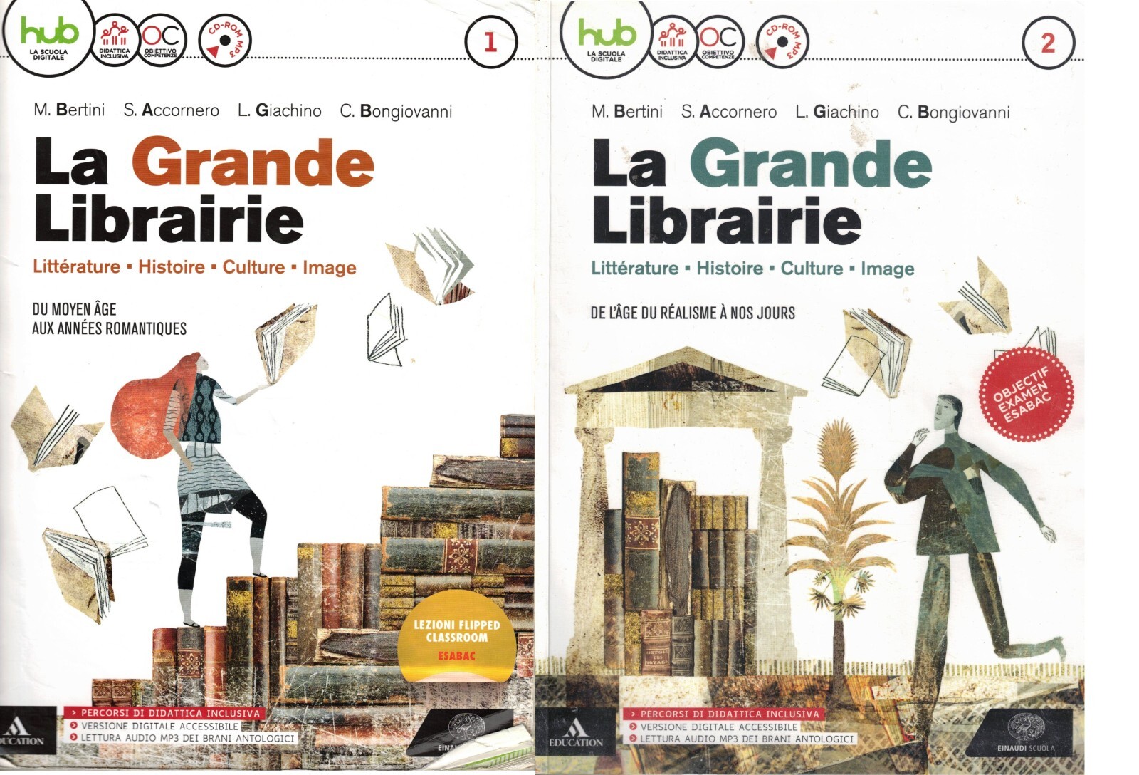 La Grande Librairie Volumi 1 e 2 Con CD Rom …