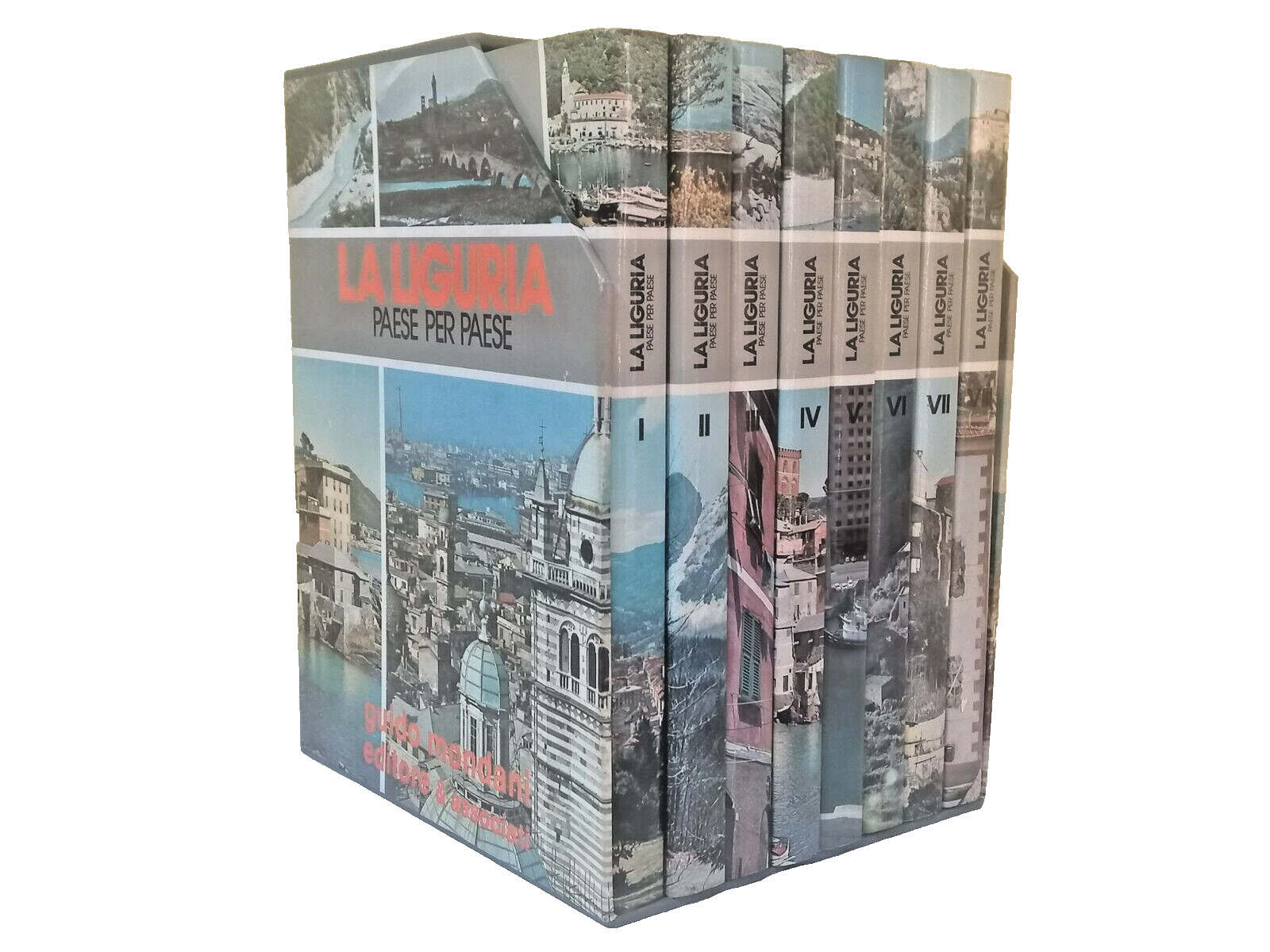 La Liguria Paese per Paese Cofanetto 8 Volumi Mondani 1984 …