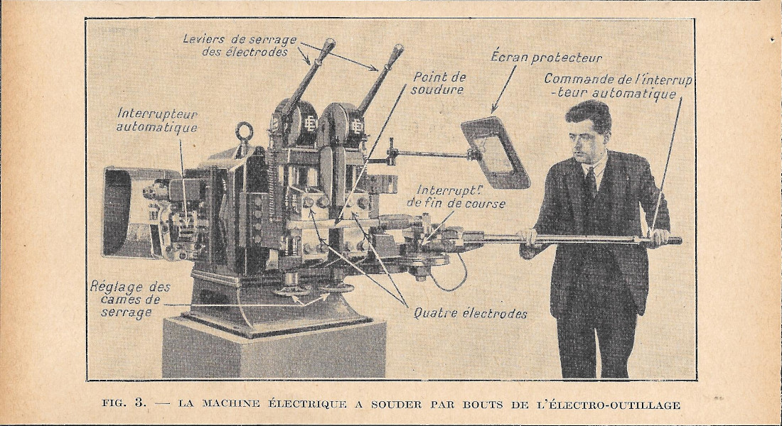 La machine electrique a souder par bouts de l'electro-outillage - …