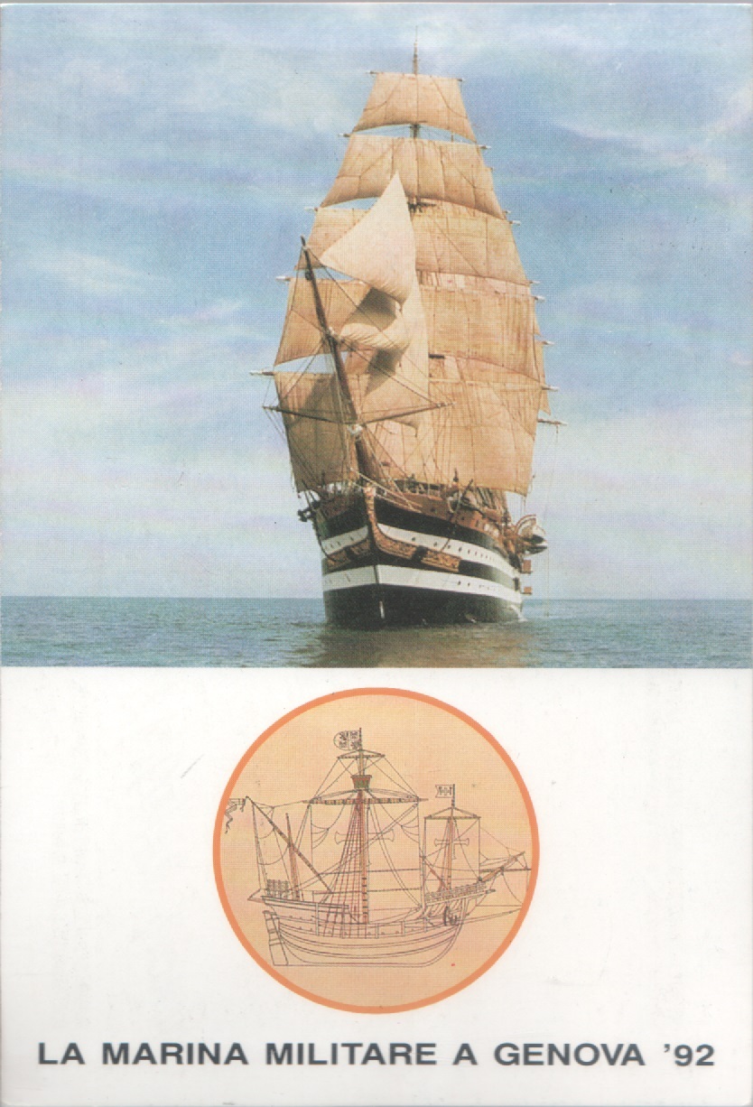 La Marina Militare a Genova 92. Viaggiata 1992