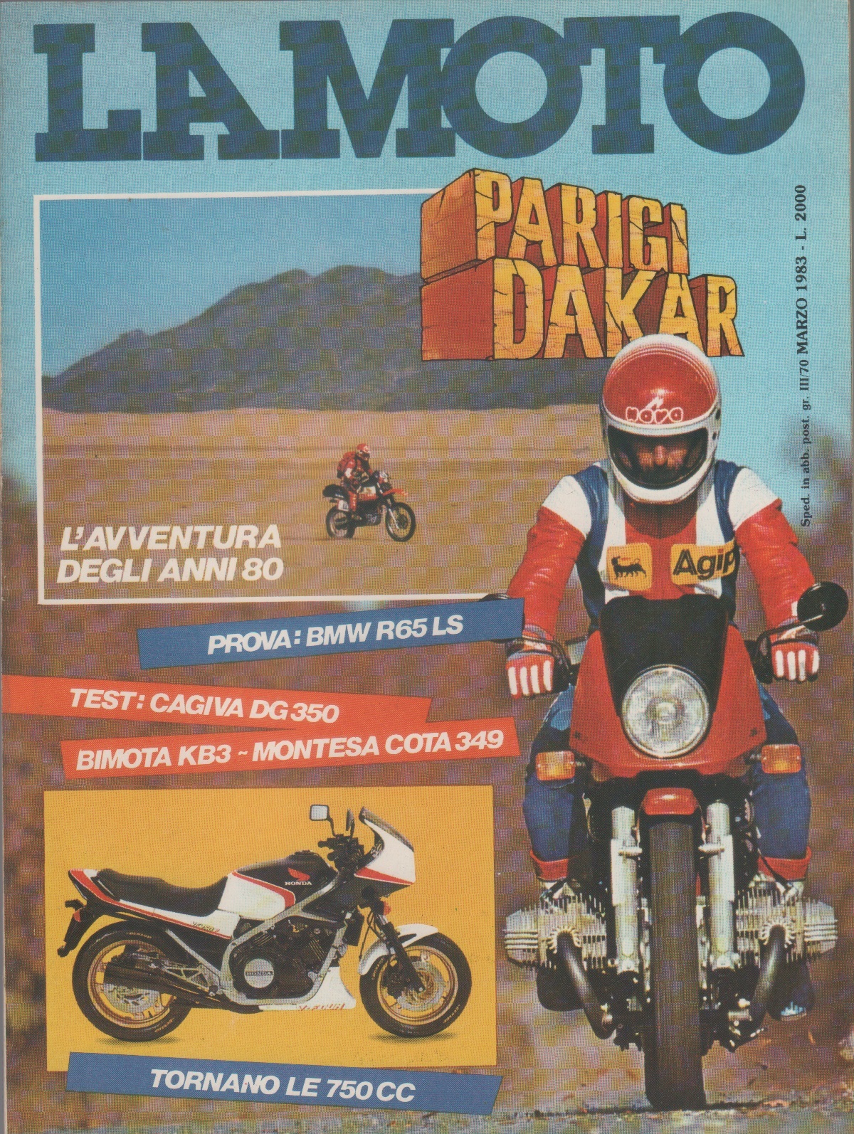 La moto. 1983 marzo