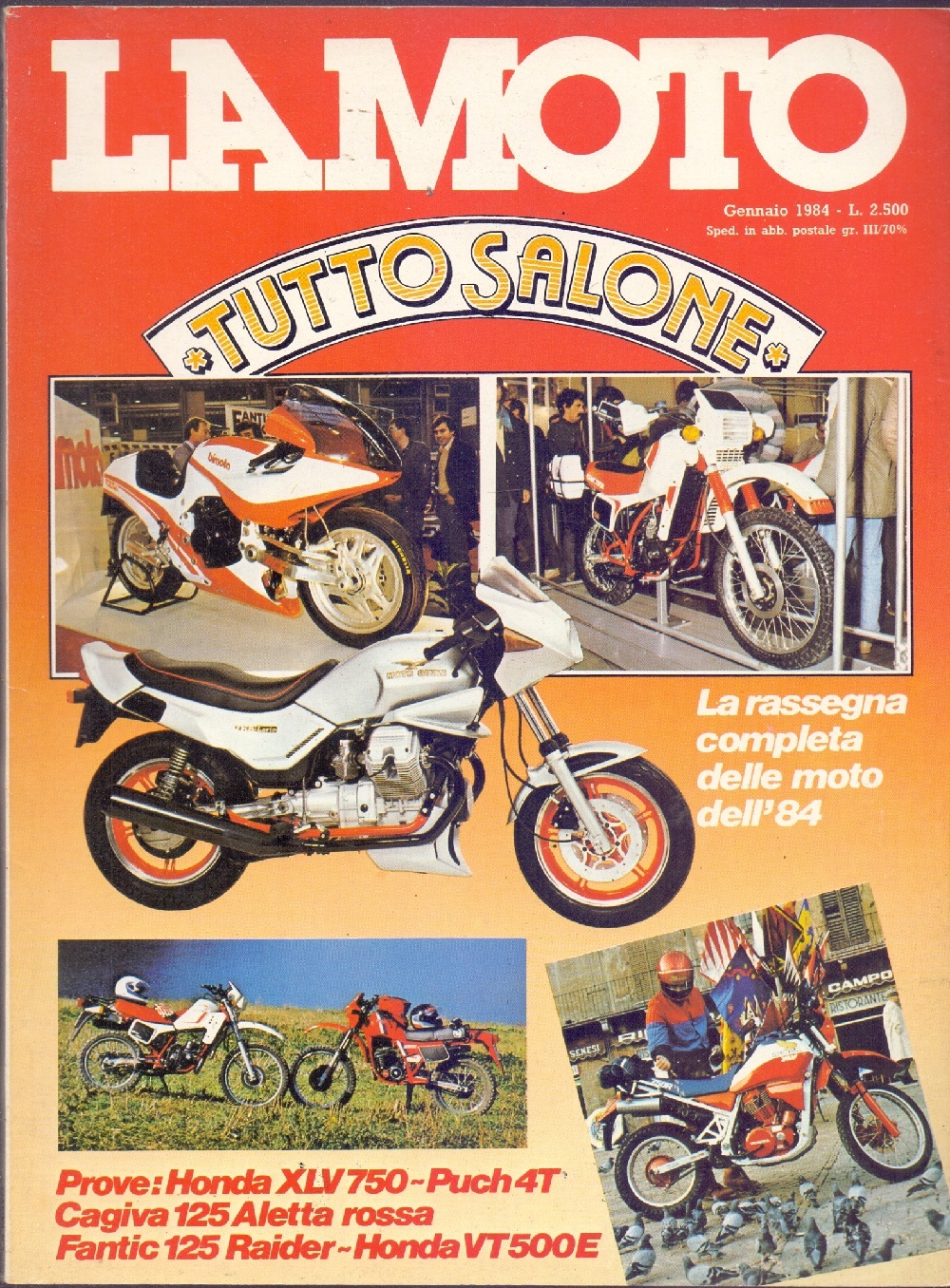 La Moto. 1984. Gennaio
