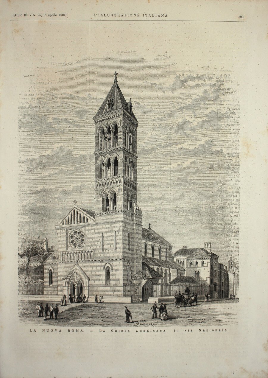 La nuova Roma: La Chiesa Americana in via Nazionale. Stampa …