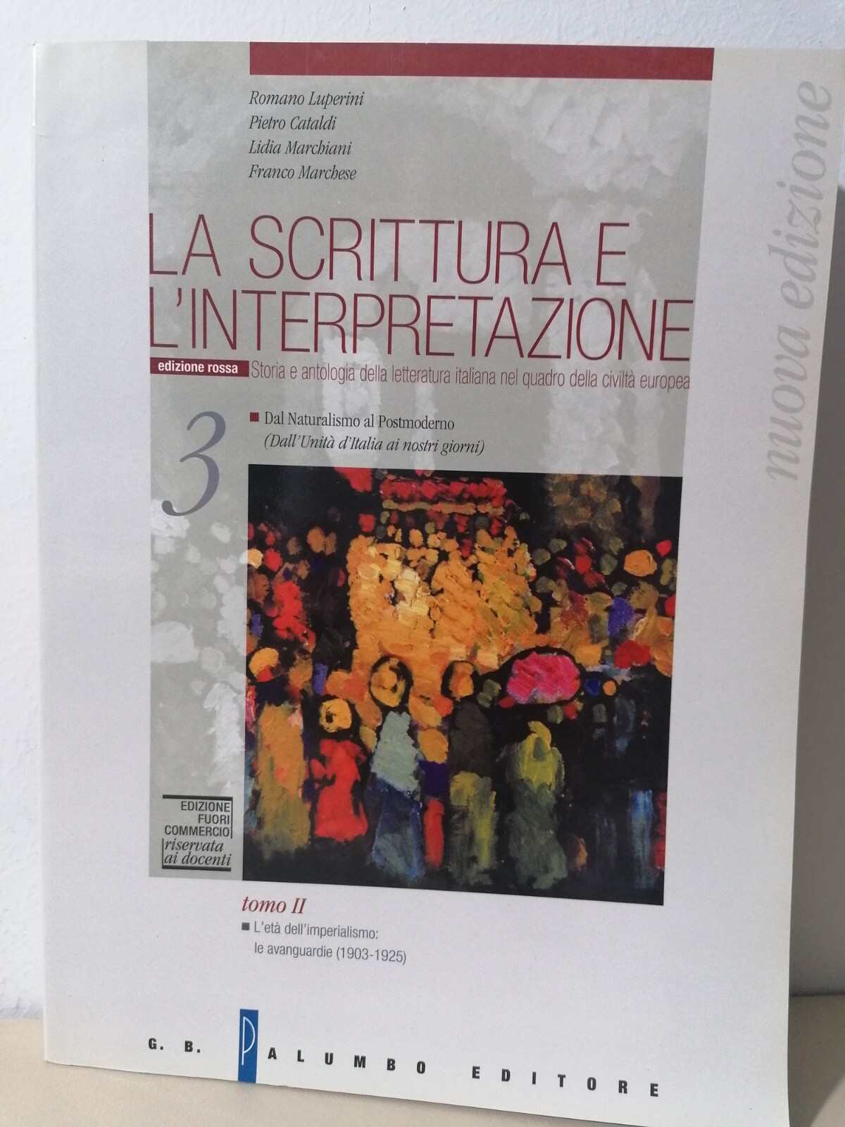 La Scrittura E L'Interpretazione 3 Tomo 2 Libro Luperini Naturalismo …