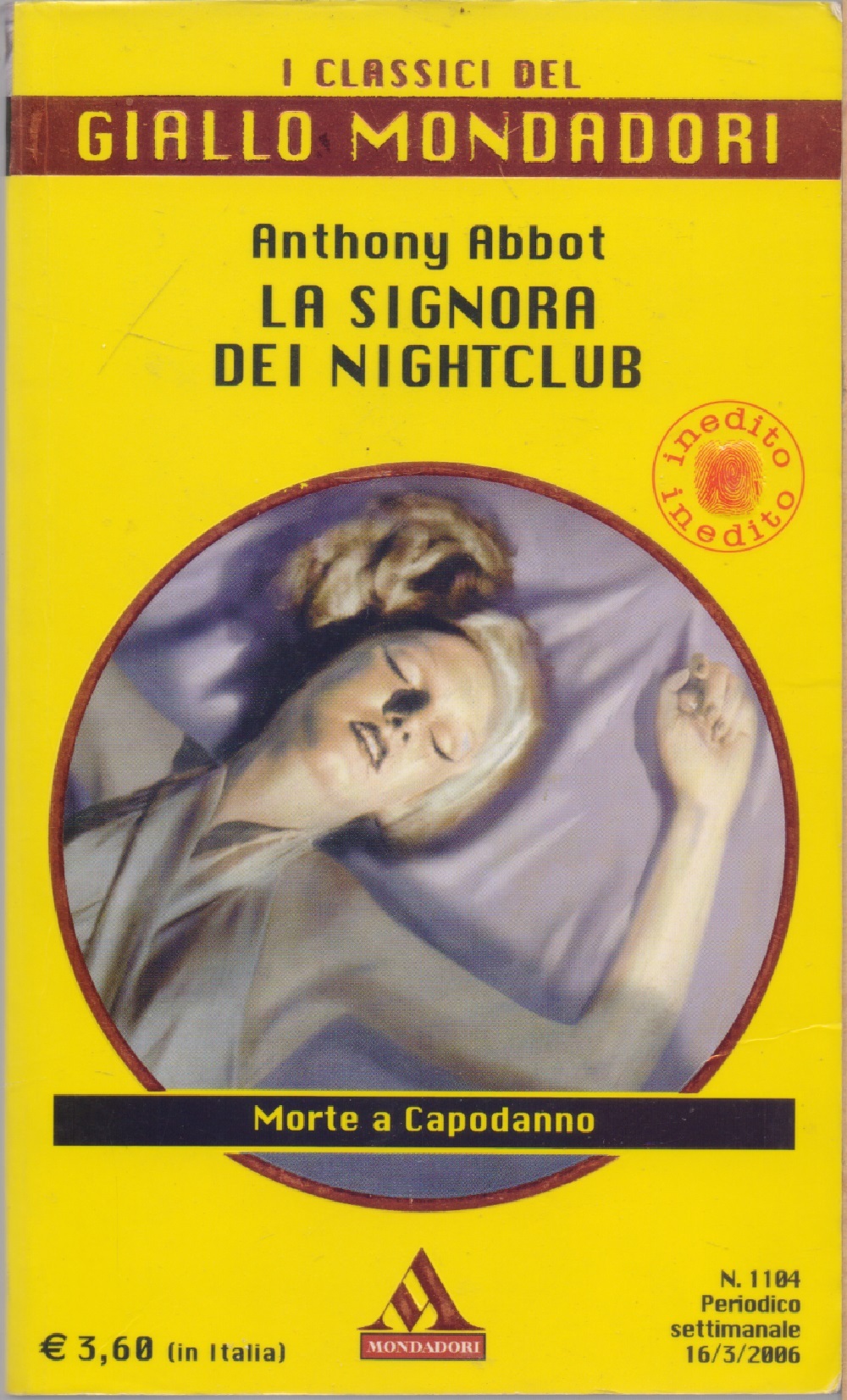 La signora dei Nightclub - Anthony Abbot