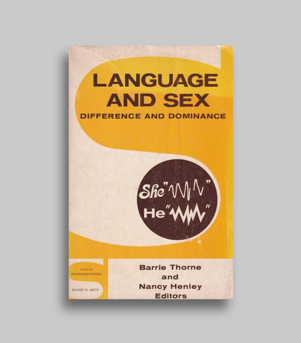 Language and sex. Difference and dominance