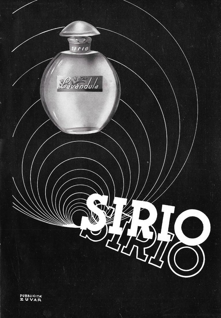 Lavandula Sirio. Advertising 1939