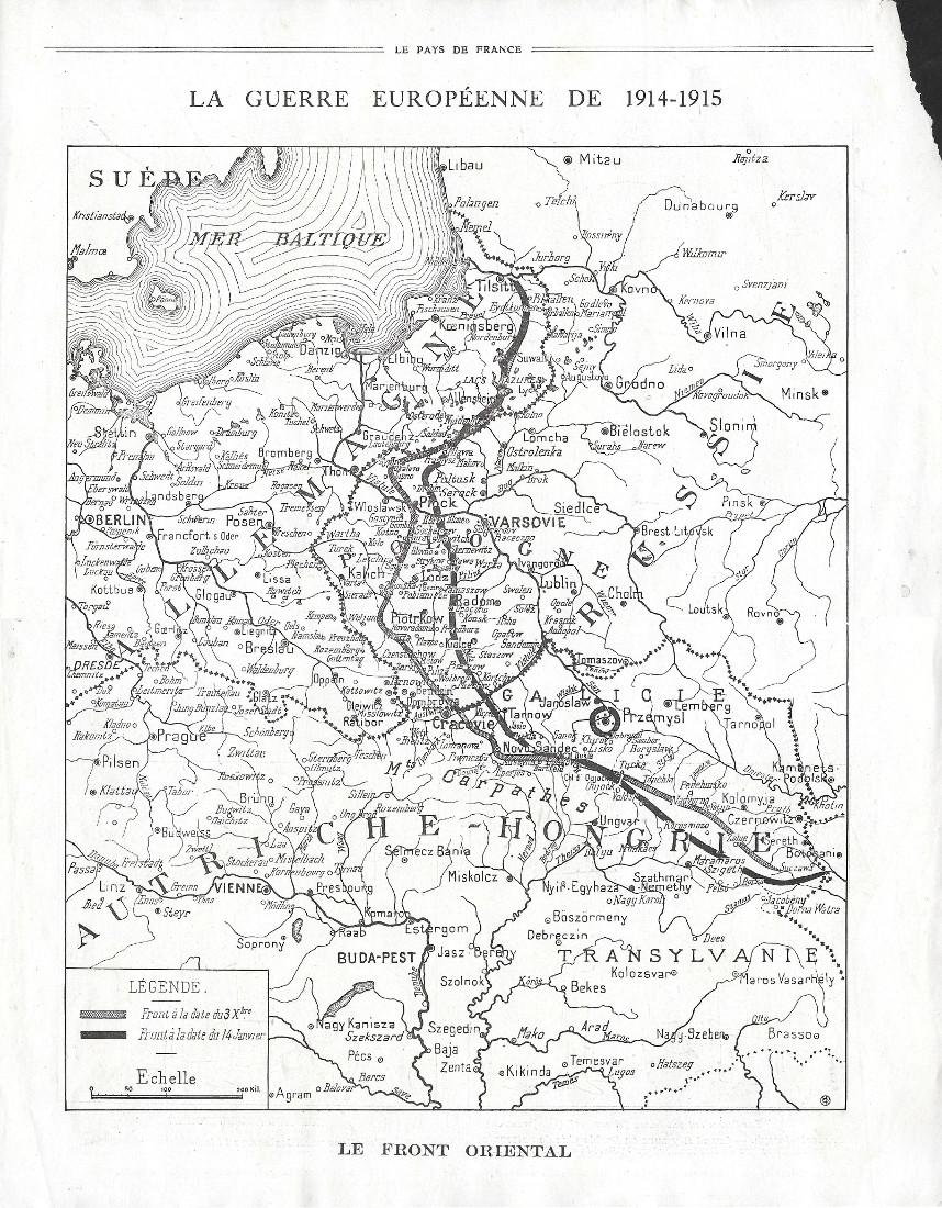 Le Front Oriental . 3-12-1914/14-1-1915 / La Guerre en Caricatures. …
