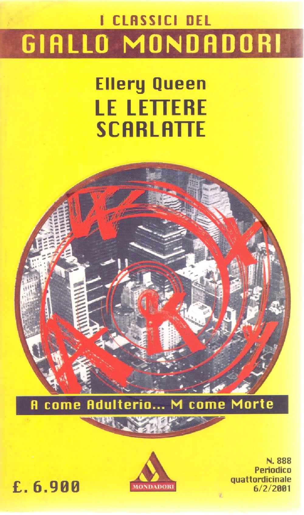 Le lettere scarlatte - Ellery Queen