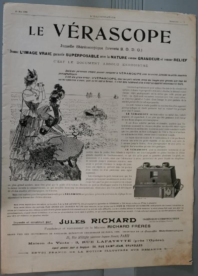 Le Vérascope. Inventé et construit par Jules Richard, Paris. Advertising …