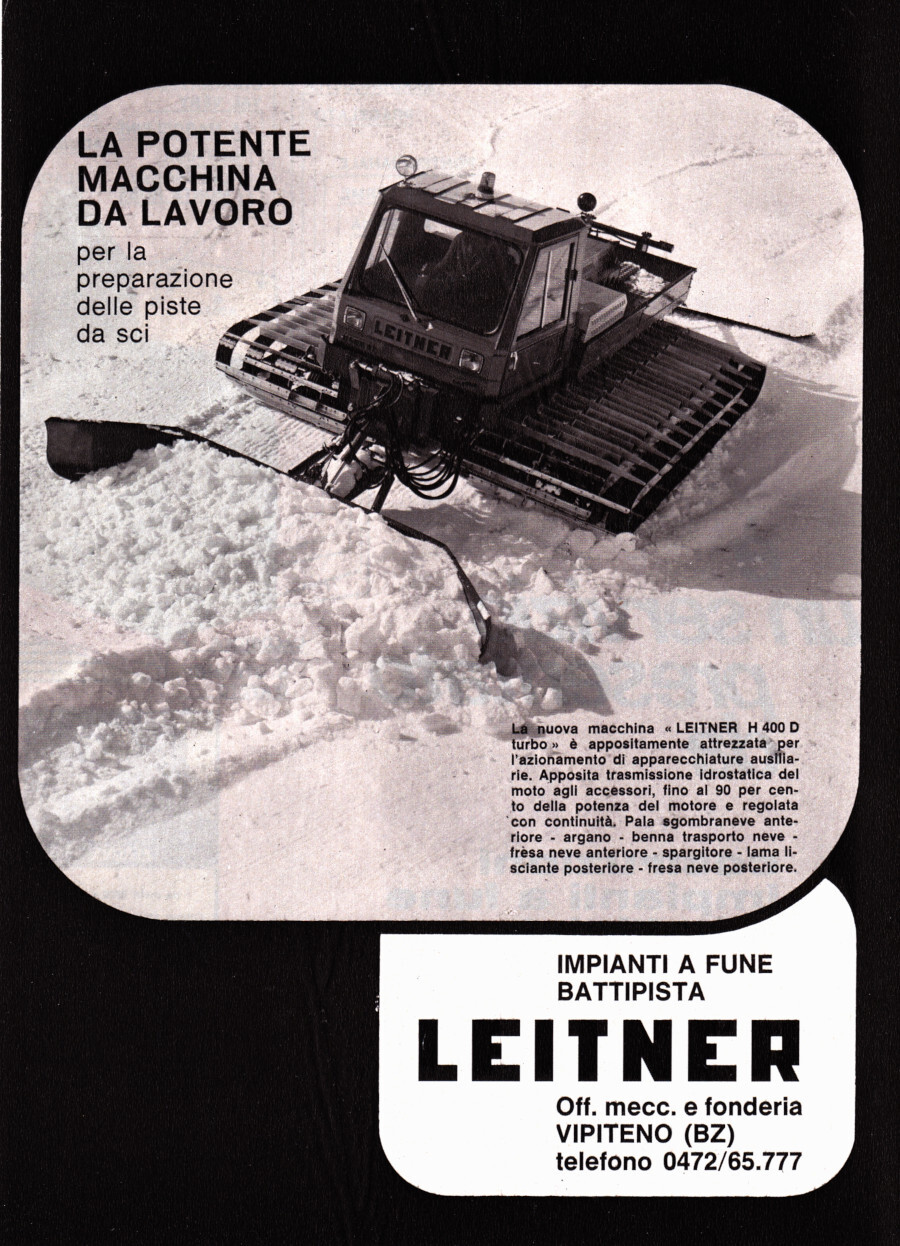 Leitner la potente macchina da lavoro per la preparazione delle …