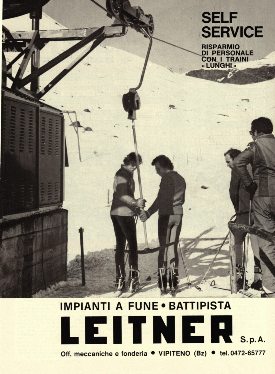 Leitner Self Service risparmio di personale con i traini lunghi. …