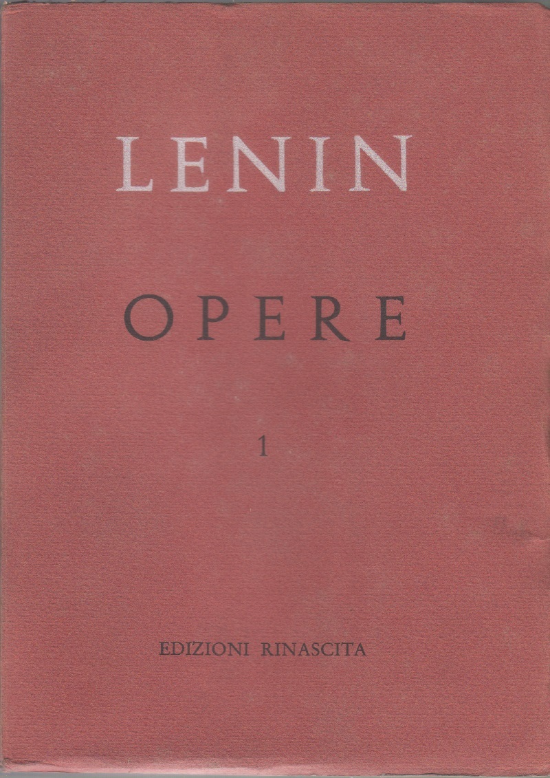 Lenin, Opere complete. Vol. 1 1893/1894