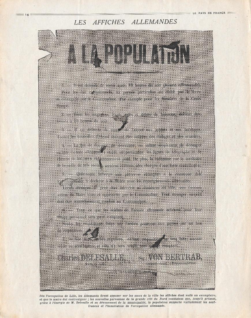Les Affiches Allemandes / Nos blessés et les leurs. Stampa …