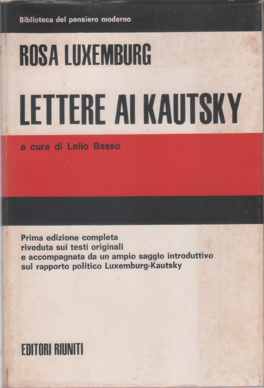 Lettere ai Kautsky - Rosa Luxemburg