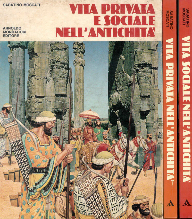 LIBRO Vita privata e sociale nell'antichità Sabatino Moscati. 1976 con …