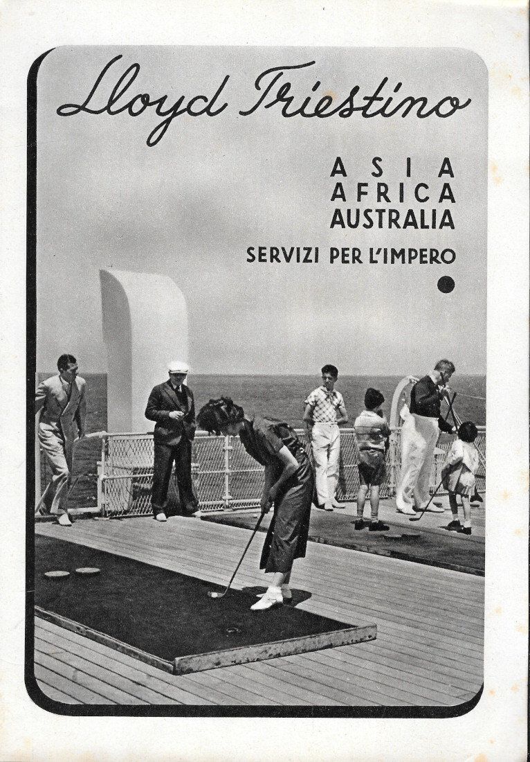 Lloyd Triestino. Asia Africa Australia. Servizi per l'Impero - Advertising …