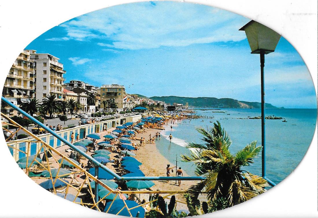 Loano. Riviera delle Palme. Non viaggiata, ovale