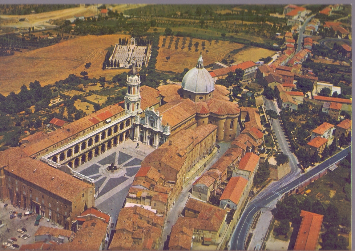 Loreto Panorama aereo. Non viaggiata