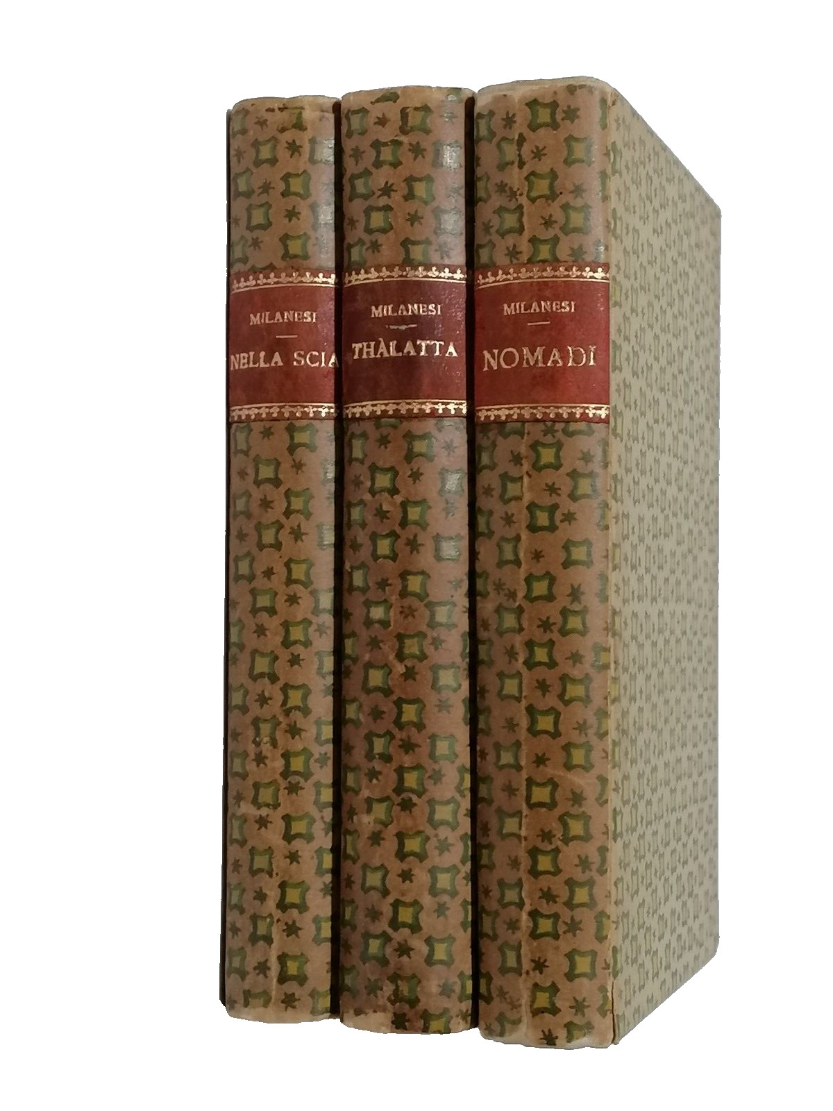 Lotto 3 Libri Guido Milanesi Nella Scia Nomadi Thalatta Treves …